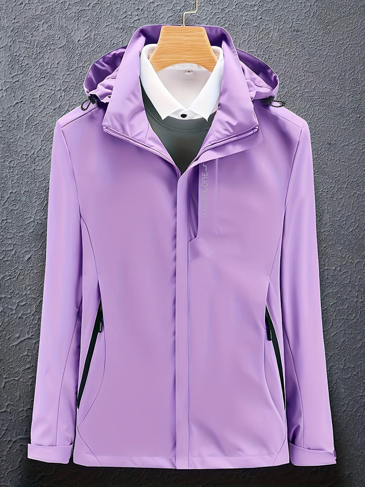 Vind- og vandafvisende herre softshell jakke til aktivt brug. Optimal beskyttelse forår & efterår.