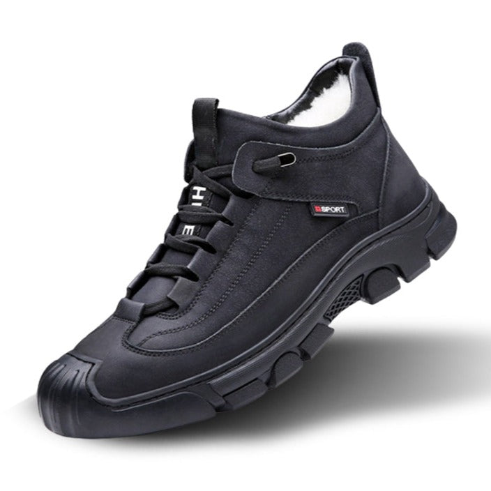 Herre vinter sneakers, varme, stilfulde og skridsikre, perfekte til koldt vejr.