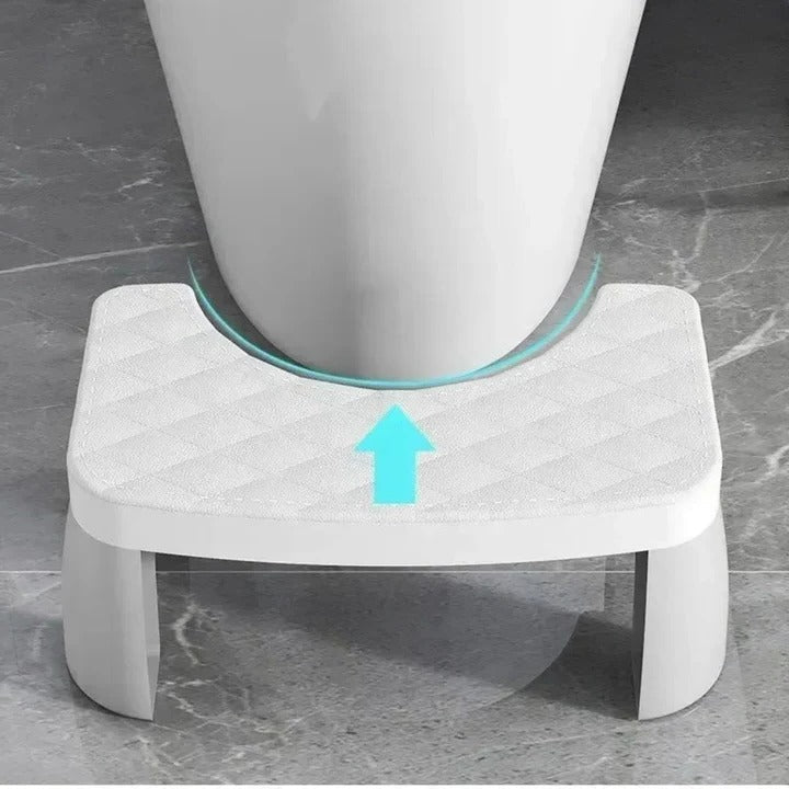 Sundhedsfremmende badeværelseskammel, designet til velvære. Sikrer en ergonomisk kropsholdning og høj hygiejne.