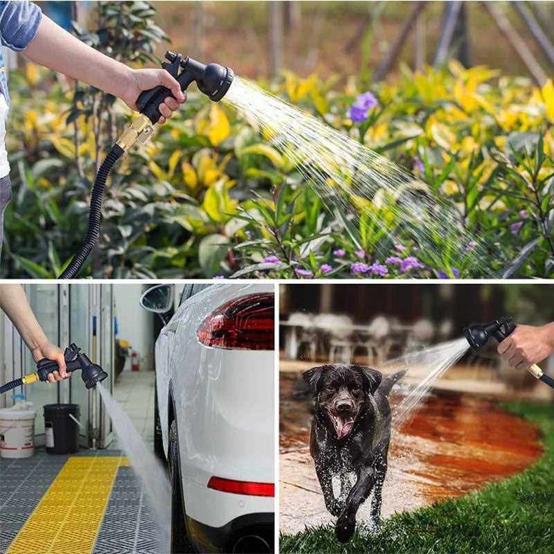 Letvægts HydroFlexo vandslange. Nem at manøvrere i haven uden at vride eller filtre.