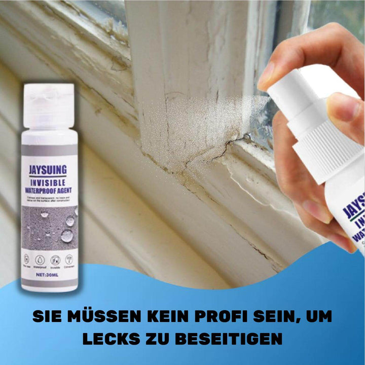 HydroGuard Shield vandtæt sprayflaske, klar til brug. Gør-det-selv forsegler til reparation og fugtbeskyttelse.