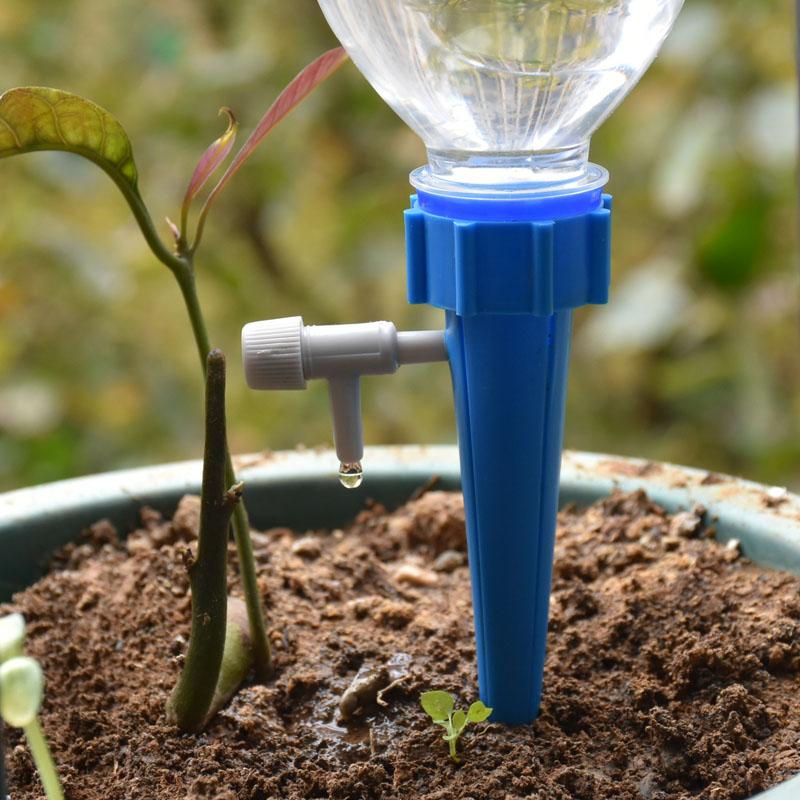 Flere HydroNest FlowSetter enheder. Automatisk vanding for problemfri plantepleje i haven.