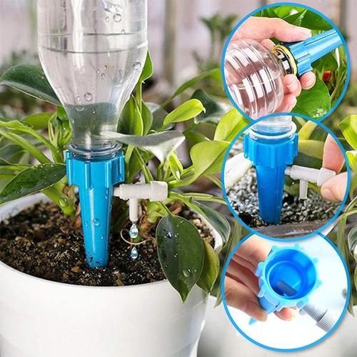 HydroNest FlowSetter, et automatisk drypsystem for præcis selvvanding af planter.