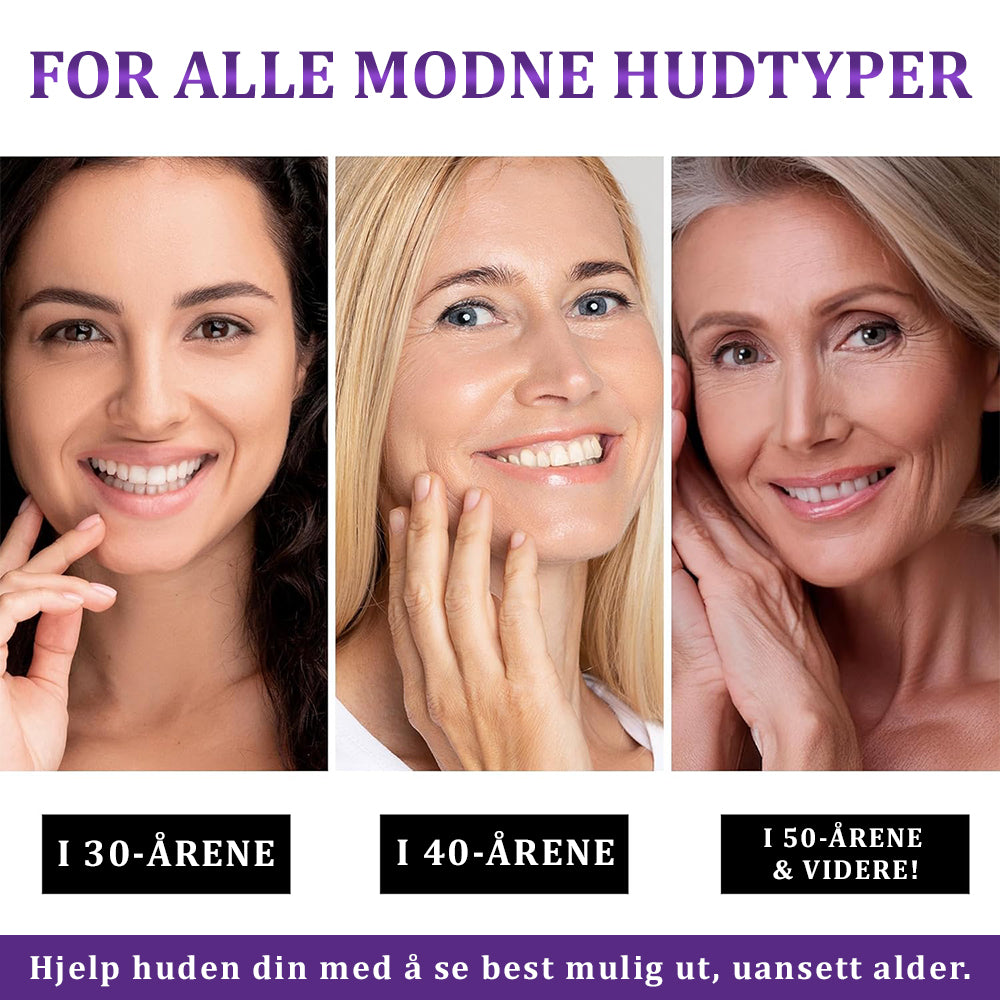 Anti-aging ansigtscreme til kvinder, der effektivt bekæmper mørke pletter, pigmentering og ujævn hudtone.