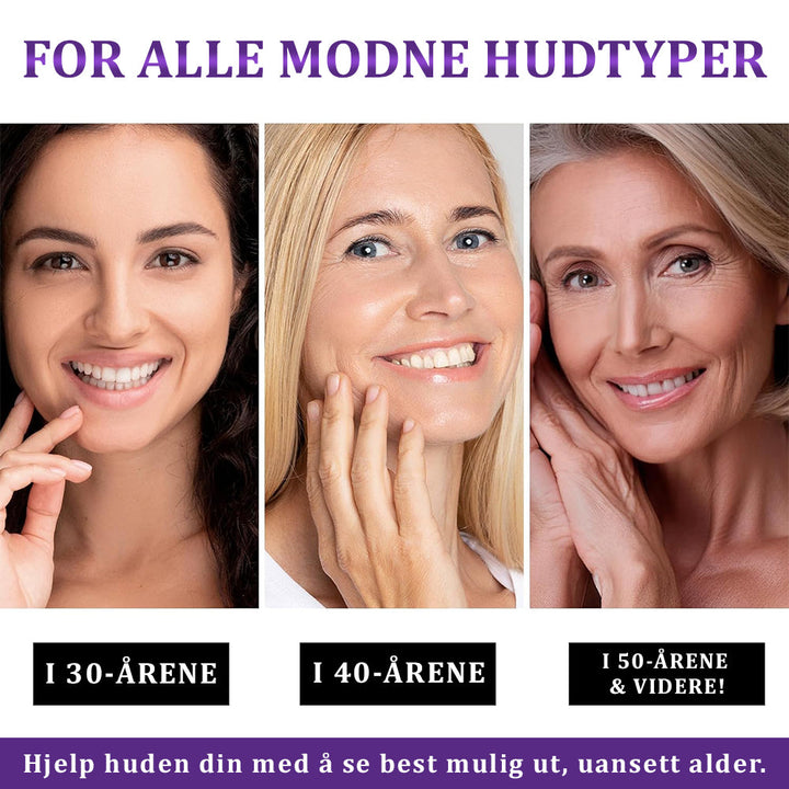 Anti-aging ansigtscreme til kvinder, der effektivt bekæmper mørke pletter, pigmentering og ujævn hudtone.
