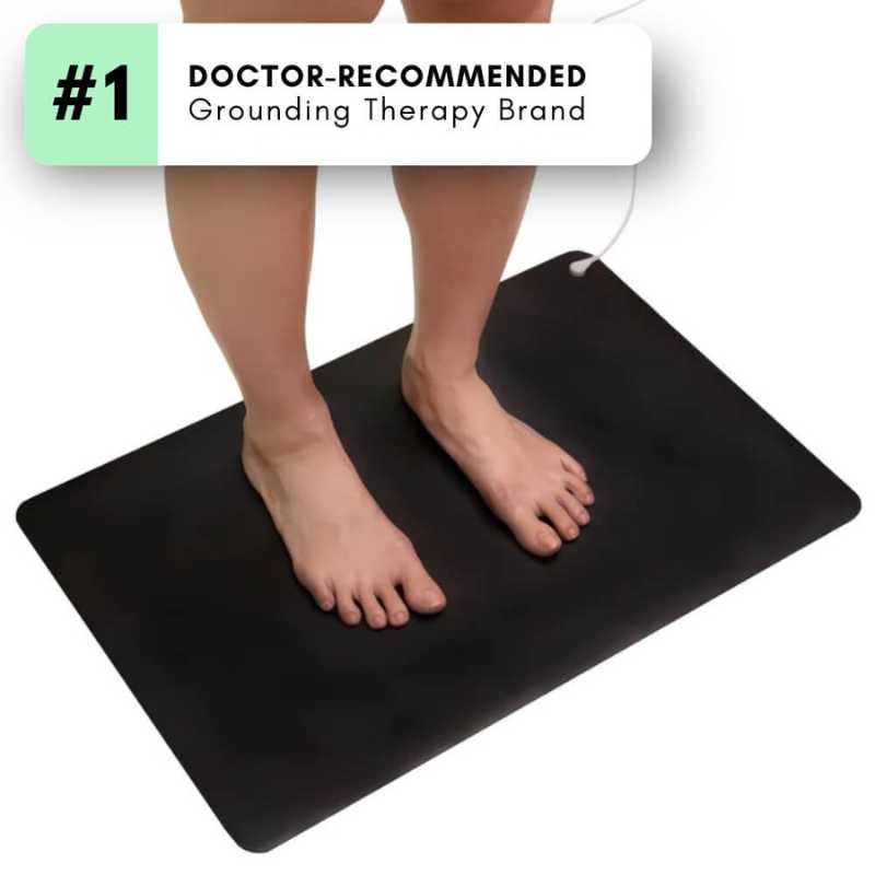 VitalMat™ jordingsmåtte: Forbedr din meditation og afslapning med dyb jordforbindelse og velvære.