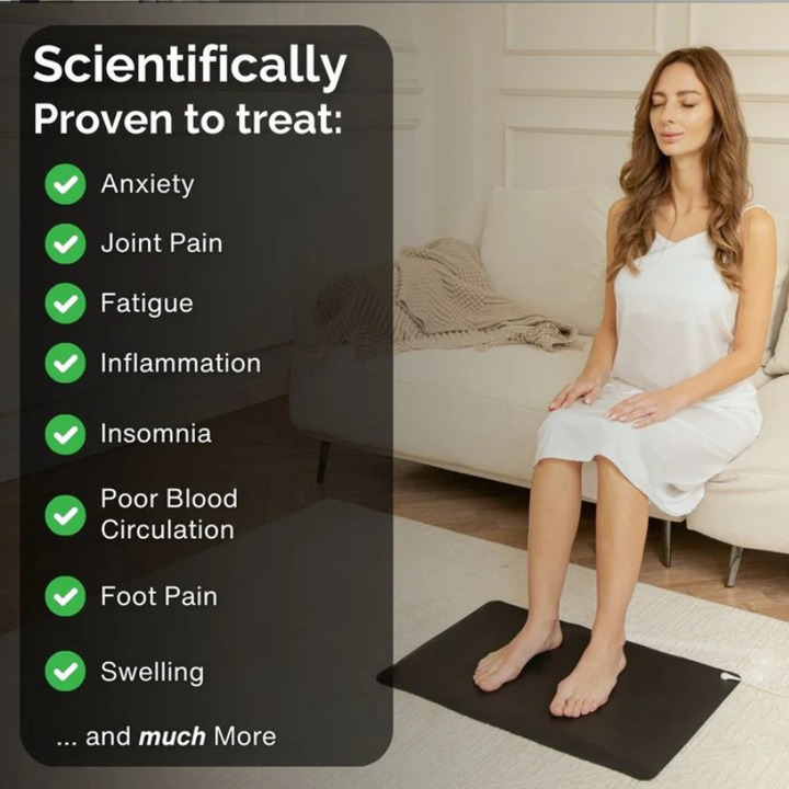 VitalMat™ jordingsmåtte: Modvirker inflammation, fremmer sundhed og giver dig mere energi.