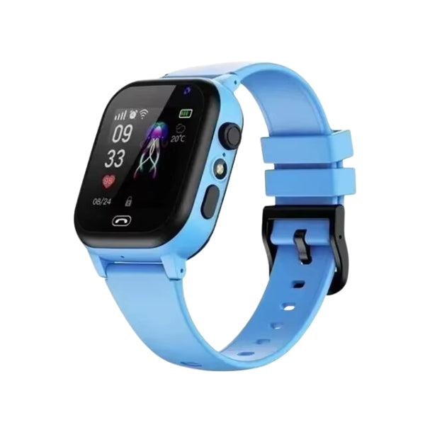 Moderne 4G børne-smartwatch med GPS, SIM-kort & videoopkald. Ideelt børneudstyr for sporing & tryghed.
