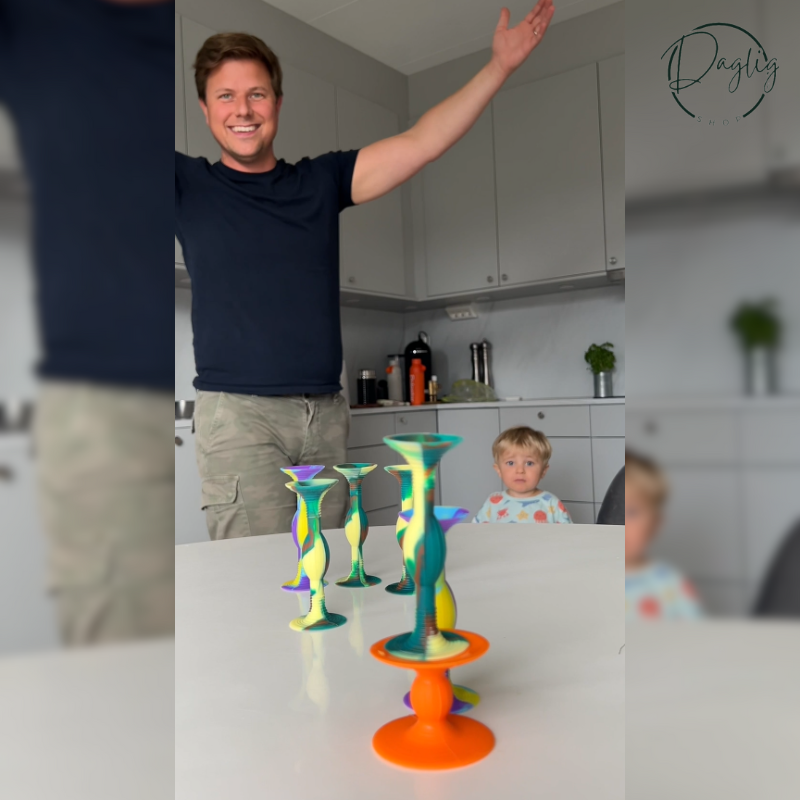 Indendørs klæbende dartspil. Sikker og sjov aktivitet til familiekonkurrencer for børn og voksne.