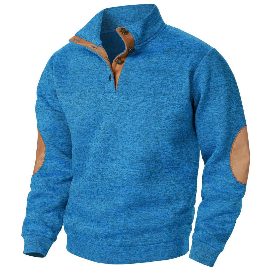 Behagelig herre sweater med klassisk snit, ideel til casual beklædning og hverdagsbrug.