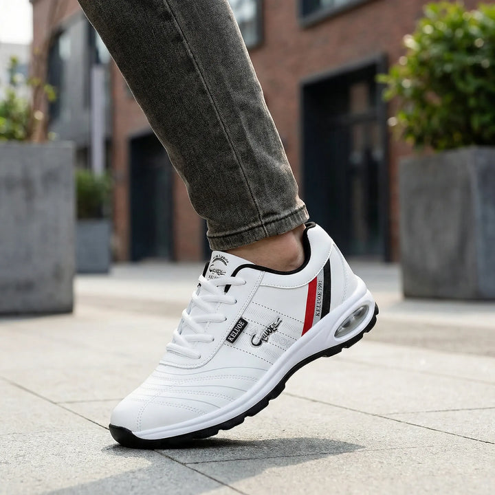 Klassiske herresneakers med stilfuldt design og optimal komfort til mænds hverdag. Alsidigt fodtøj.