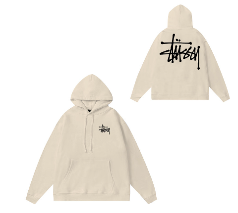 "Komfortabel oversized hættetrøje i blå, moderne herresweater i rummelig pasform, perfekt til afslappet stil."