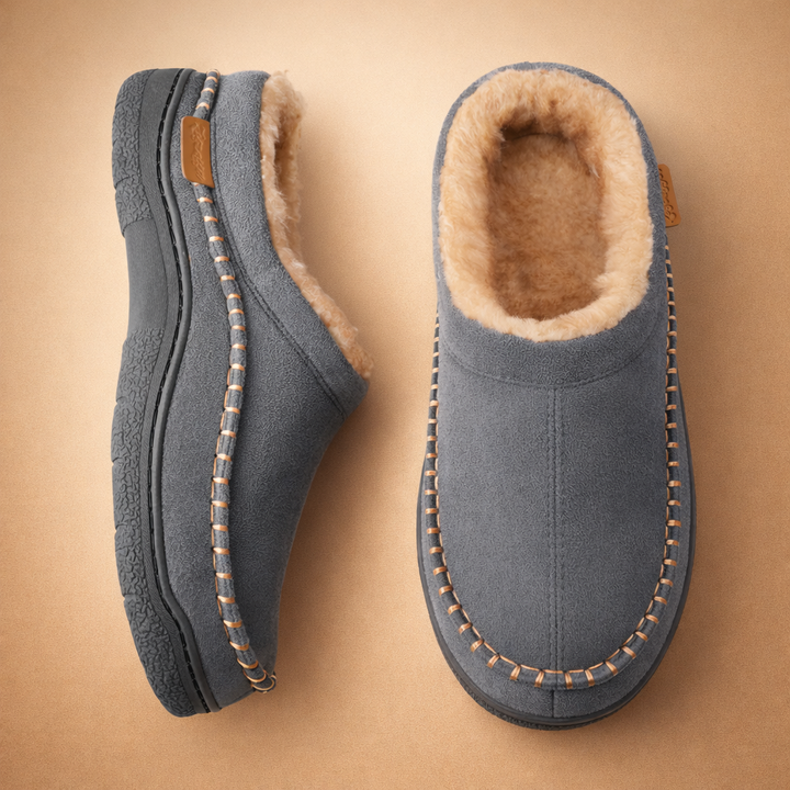 Elegante slip-on herresko med fokus på komfort og moderne stil, ideel til enhver mand.