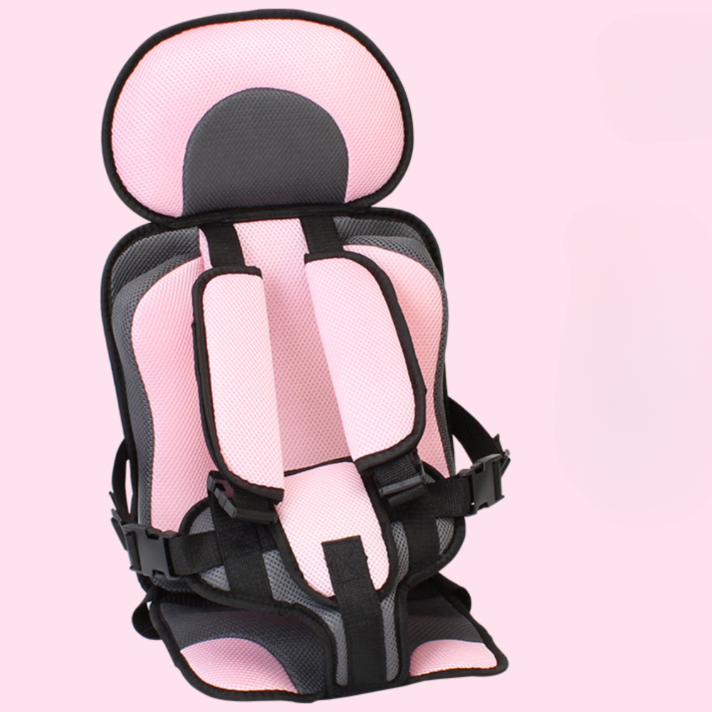 Sikker og komfortabel børne booster autostol, designet med polyester/bomuld til rejsebrug.