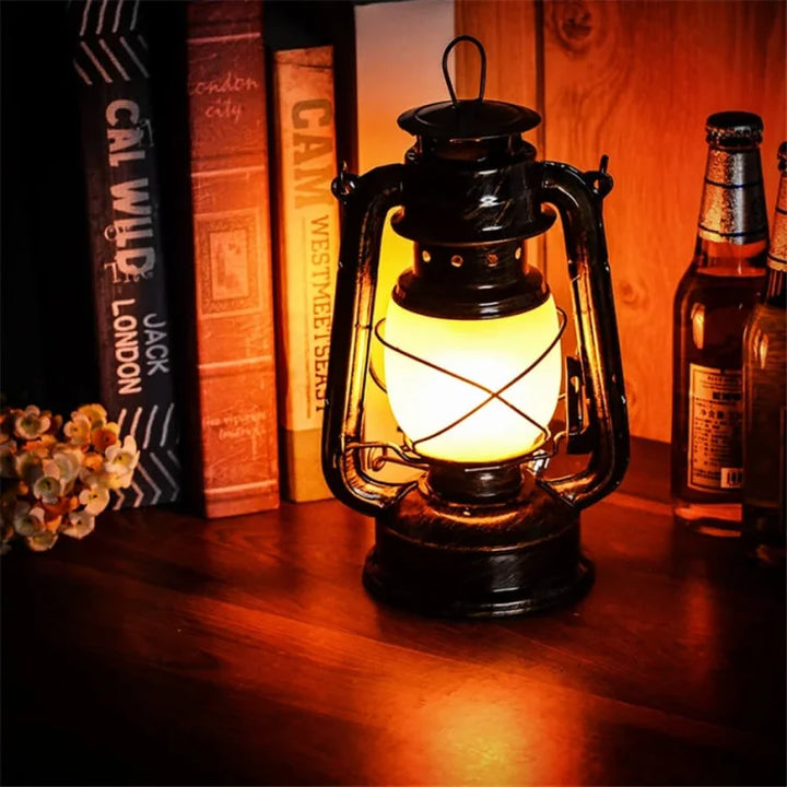 Alsidig genopladelig udendørslampe. Perfekt campinglys & lanterne med USB-opladning til vandreture & udendørsbrug.