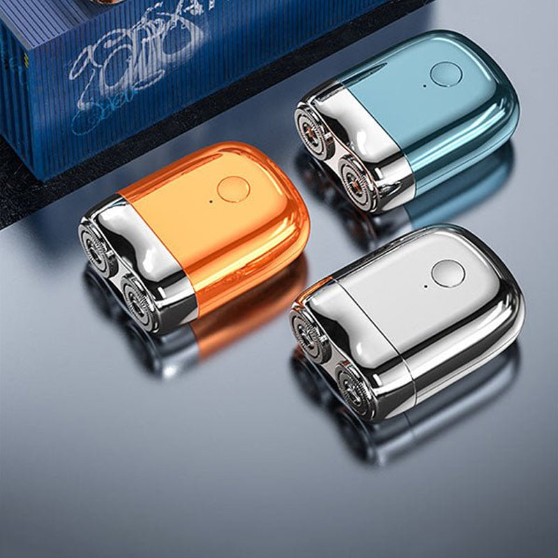 Effektiv GlideTech elektrisk shaver; skånsom og stille barbering. Perfekt til mænds personlig pleje med lang batteritid.