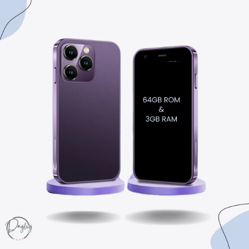 Mini smartphone, en bærbar og kraftfuld løsning for både børn og voksne.