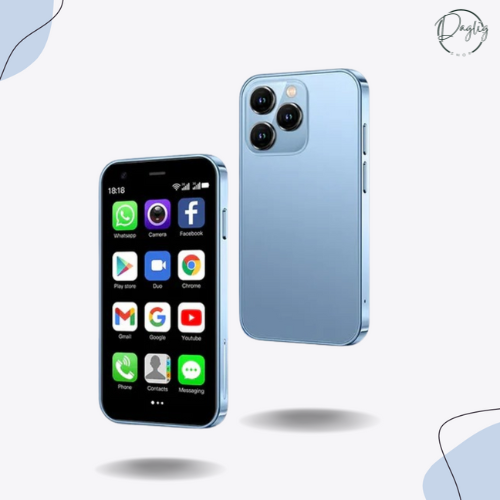 Kraftfuld teknologi i en lommevenlig mini mobiltelefon. Ideel kompakt smartphone til alle.