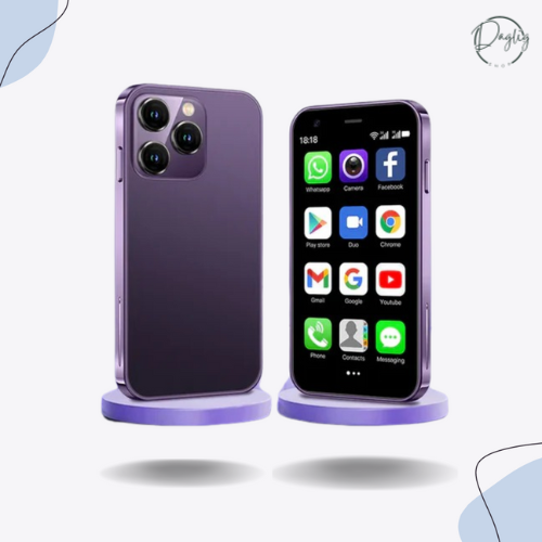 Ulåst mini smartphone for voksne, der søger en praktisk og kraftfuld lommevenlig mobil.