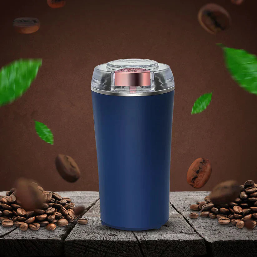 Kompakt miniblender og kaffekværn til køkkenet. Perfekt til smoothies, kaffe og babymad.
