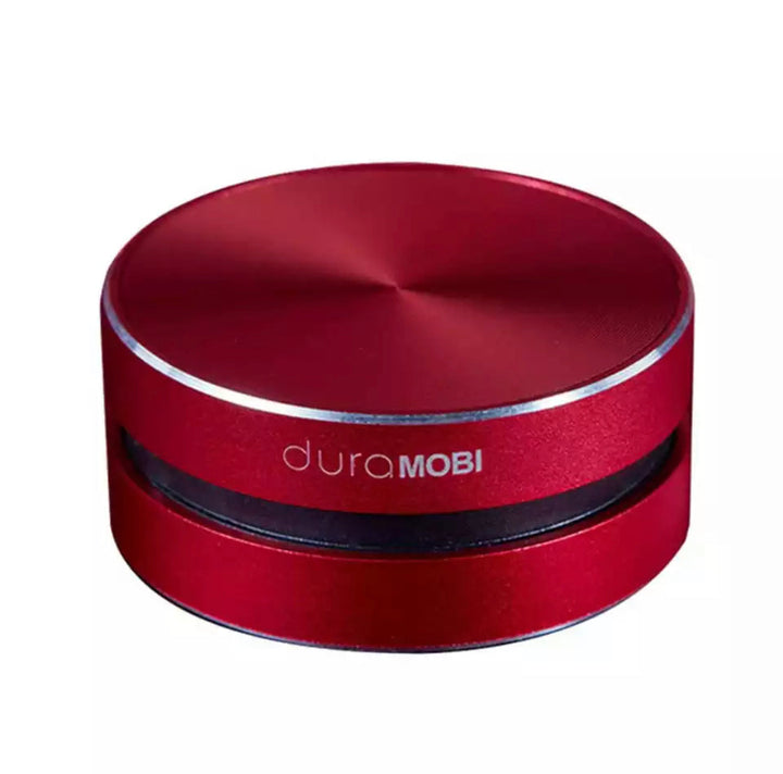 Universel Bluetooth højttaler i minimalistisk design, leverer kraftfuld lyd overalt.