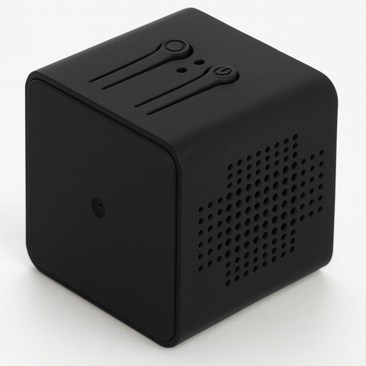 Trådløst mini overvågningskamera i 1080p HD for diskret og effektiv hjemmeovervågning med nattesyn.