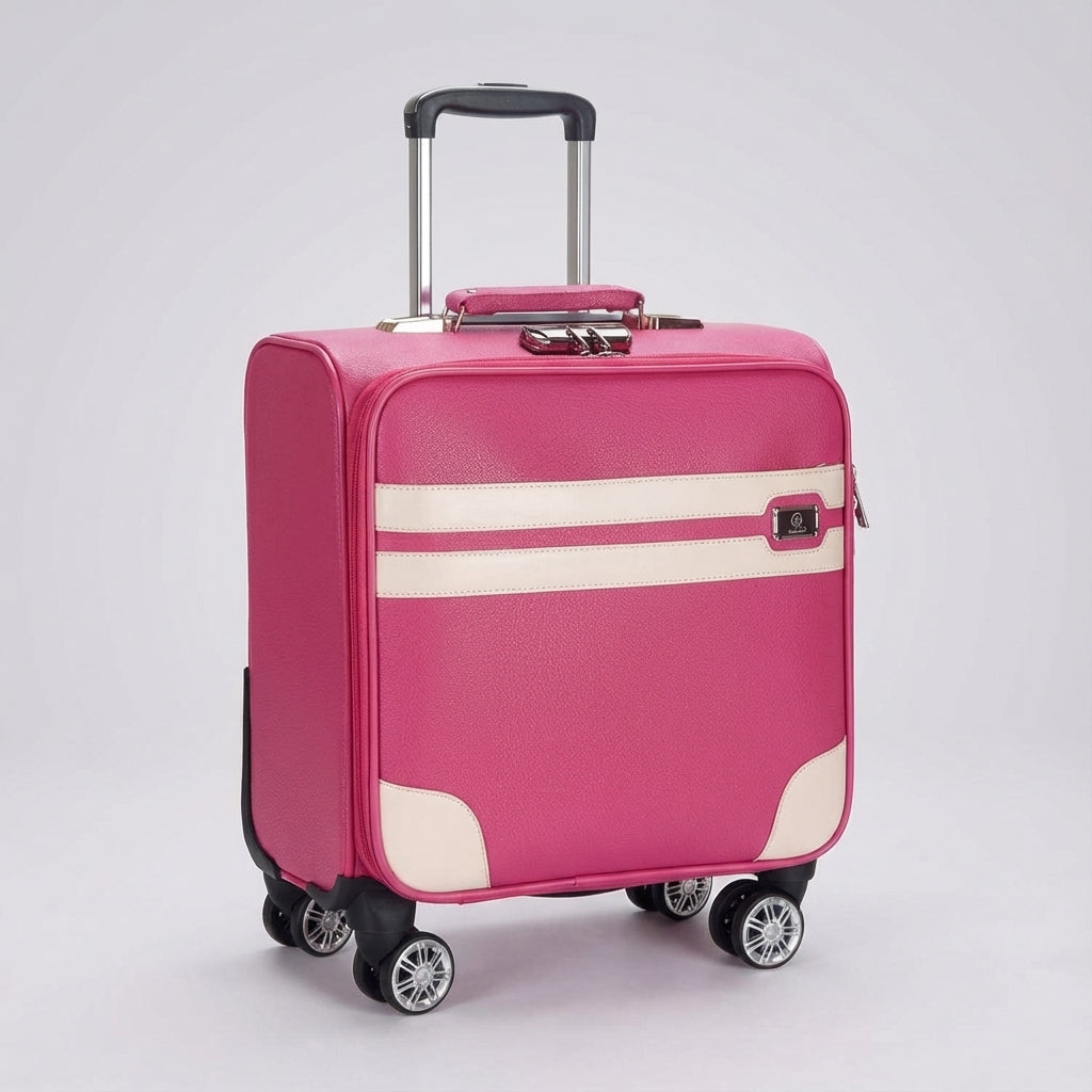 Praktisk letvægts kabinekuffert med udtrækshåndtag, ideel unisex håndbagage til enhver rejse.