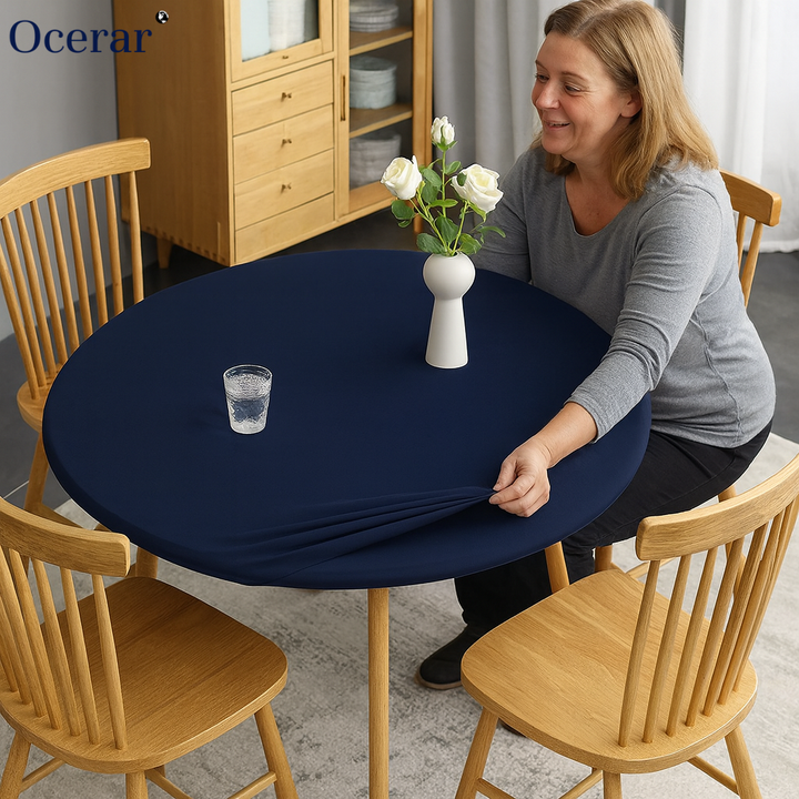 Krølfri luksus borddug til elegante måltider. Perfekt pletafvisende polyester dug til hjemmet.