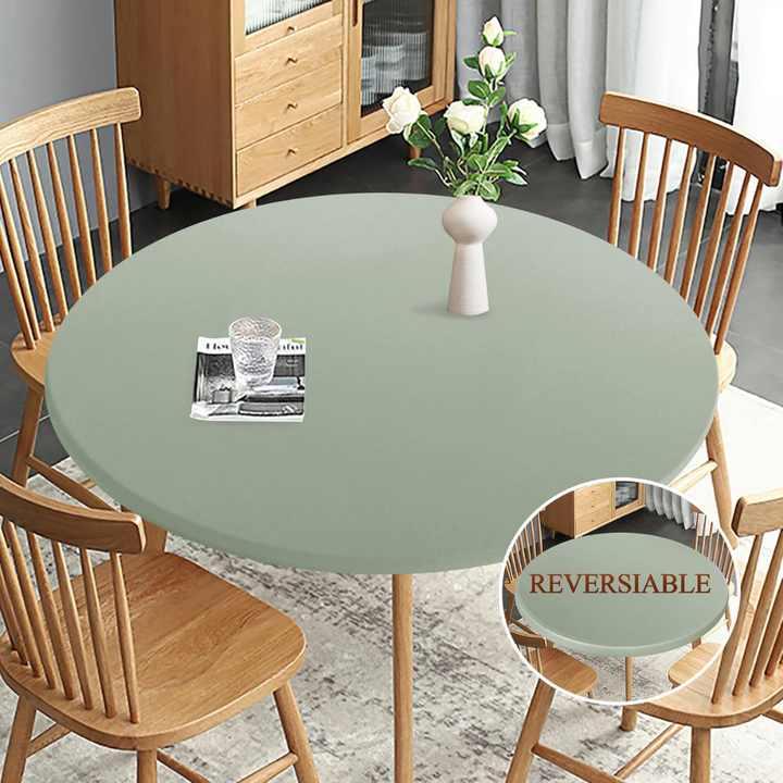 Optimal beskyttelse af dit spisebord med en krølfri og pletafvisende polyester dug.