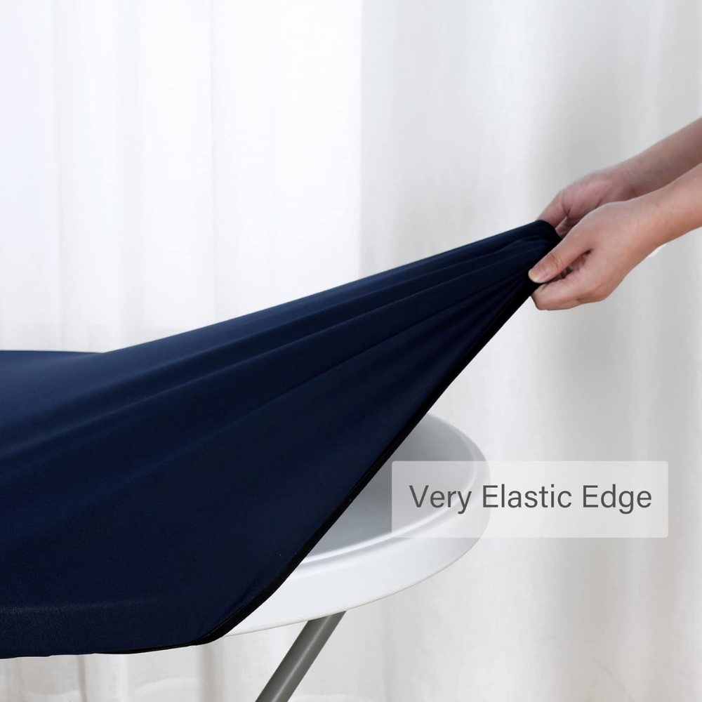 Pletafvisende polyester dug, nem at vedligeholde. Den perfekte krølfri løsning til køkkenet.