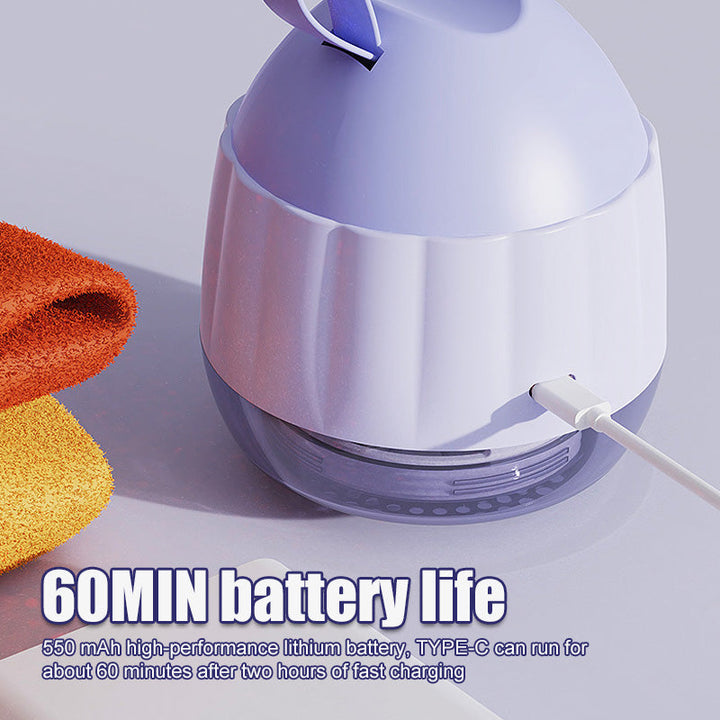 Premium fnugfjerner med genopladeligt batteri. Spar penge og forny dit tøj og tekstiler effektivt.