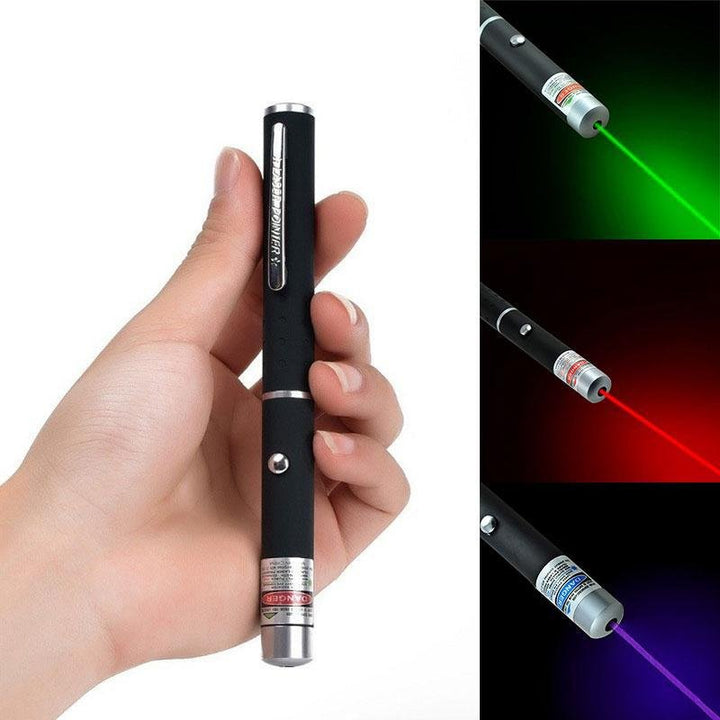 Kraftfuld laserpointer til præcise præsentationer & undervisning. Høj effekt, pålidelig laserlyspen.