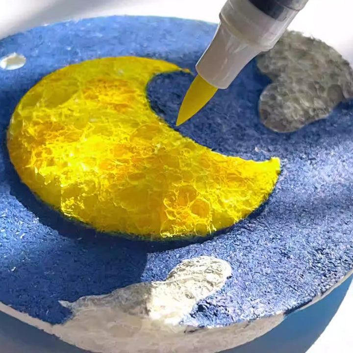 Et miljøvenligt 3D kunstsæt med svampeforme. Perfekt gaveide til kreative sjæle.