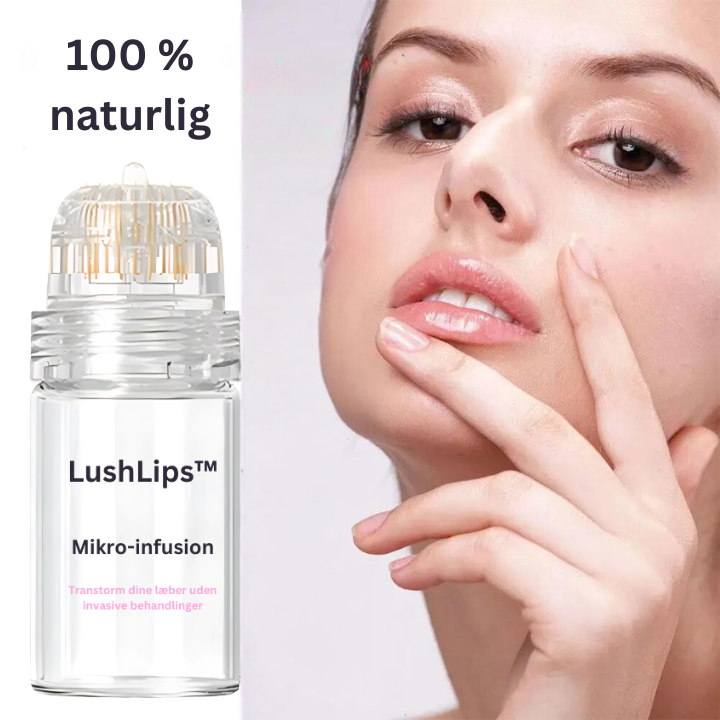 Smukke, fyldige og glatte læber opnået med 3-dages hjemmebehandling. Anti-age serum for intens læbepleje til kvinder.