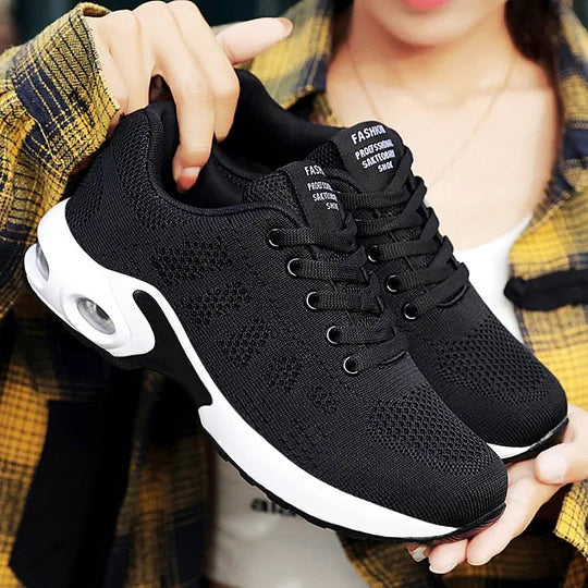 Komfortable ergonomiske sneakers til kvinder. Designet for smertefri gang, med optimal fodstøtte og stil.