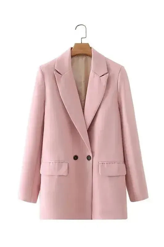 Kvinder blazer, ideel som kontor tøj. Smart, elegant og alsidig til daglig brug.