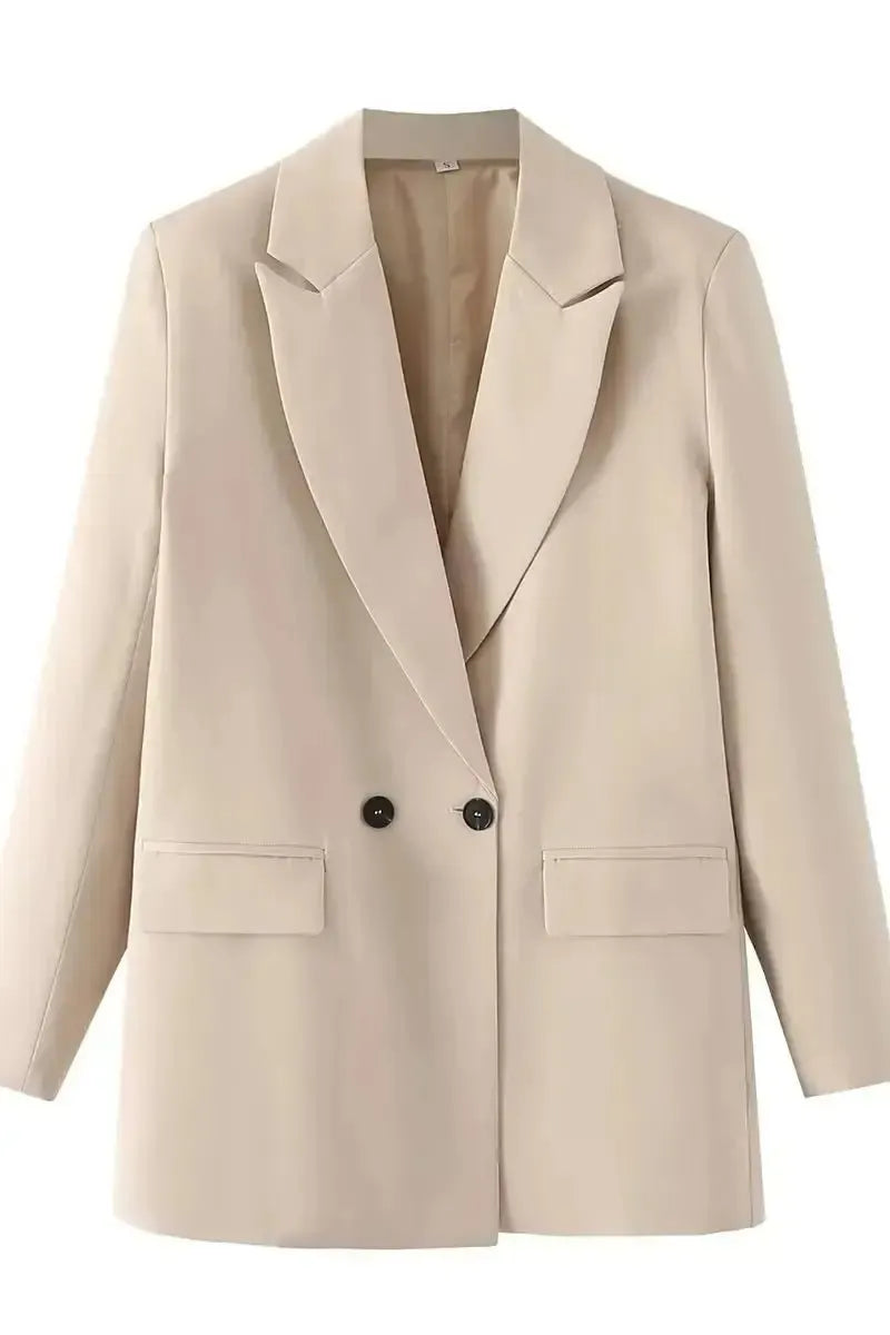 Kvinder blazer til kontor og fest. Stilfuld og komfortabel, perfekt til et moderne look.