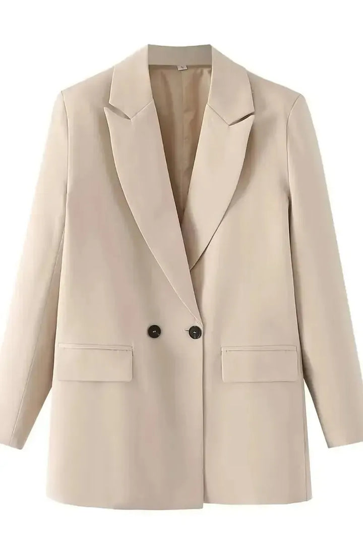 Kvinder blazer til kontor og fest. Stilfuld og komfortabel, perfekt til et moderne look.