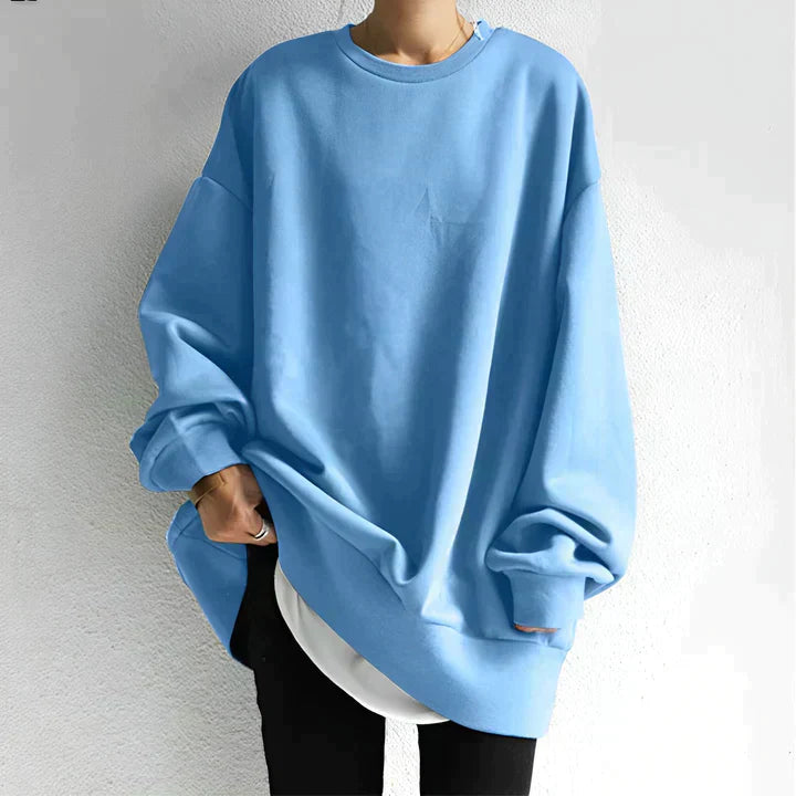 Stilfuld kvinders løse cardigan, perfekt som overgangsjakke eller lag-på-lag til en afslappet sommerdag.