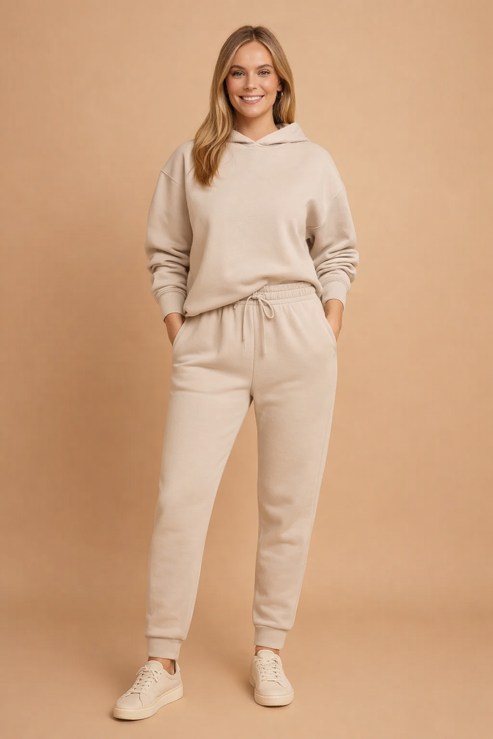 Kvinder Marlee sweatshirt & buksesæt i komfortabelt design til afslapning og fritid.