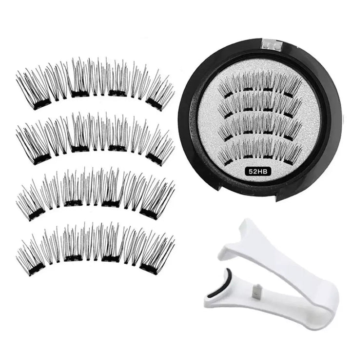 Øjeblikkelig elegance med NovaLash magnetiske øjenvipper. Perfekt til glamourøs makeup.
