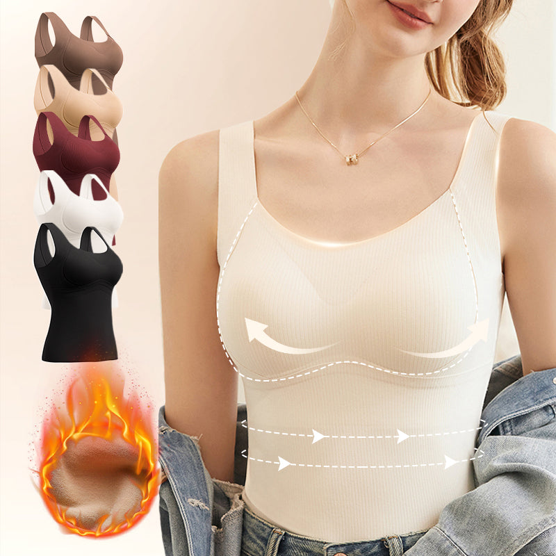 Kvinder seamless bh-top for komfortabel hverdag, med elegant støtte og varme.