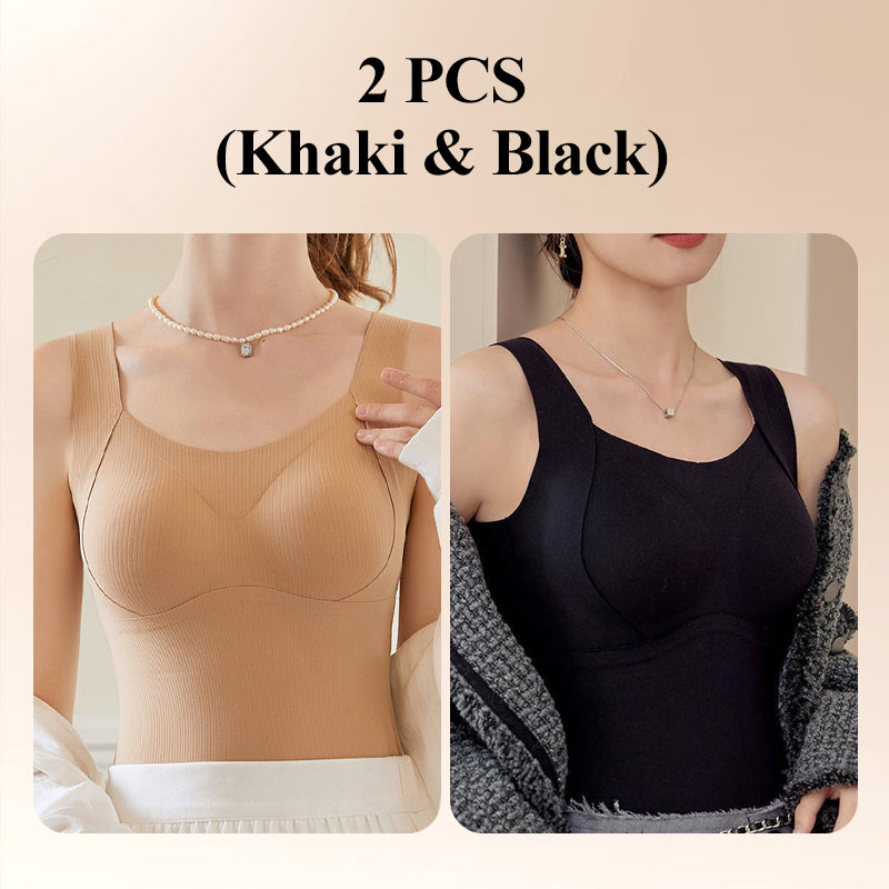 Elegant seamless bh-top, giver kvinder optimal støtte og behagelig varme.