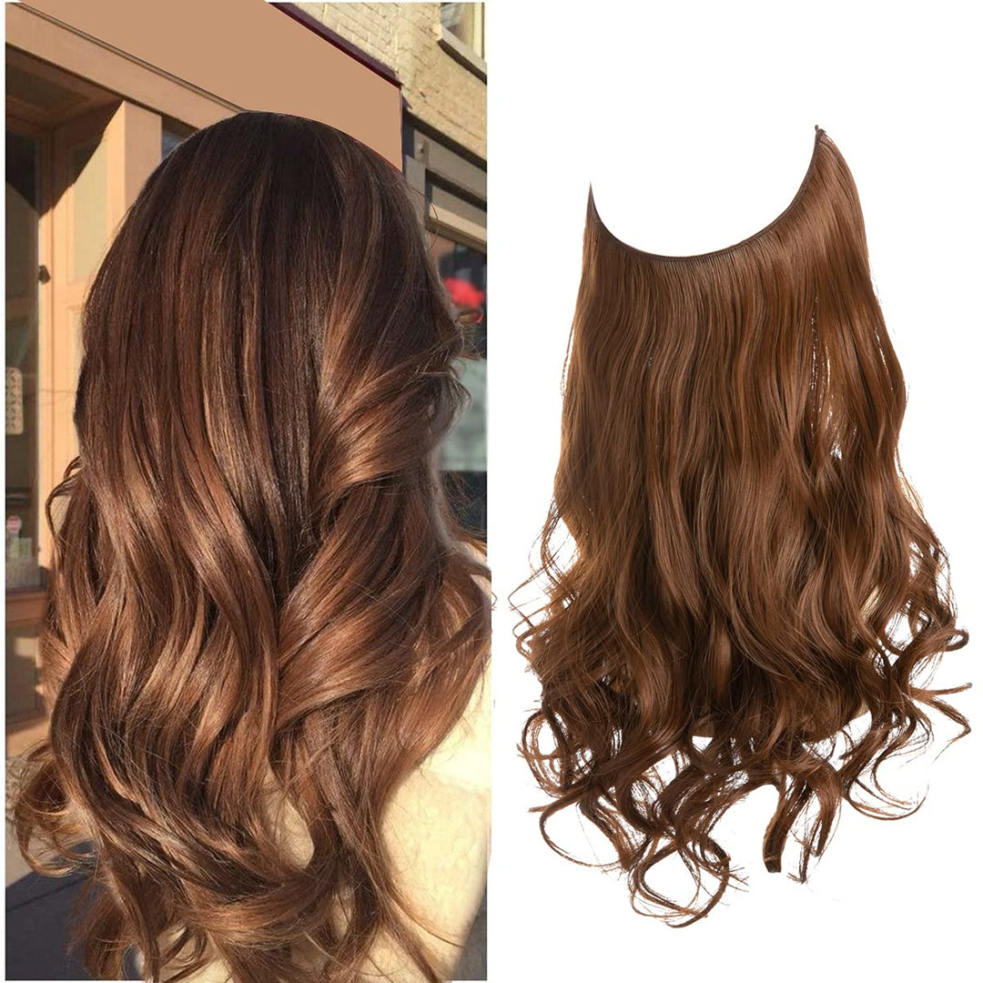 Usynlige halo extensions i mange nuancer. Skab dit perfekte, fyldige look.