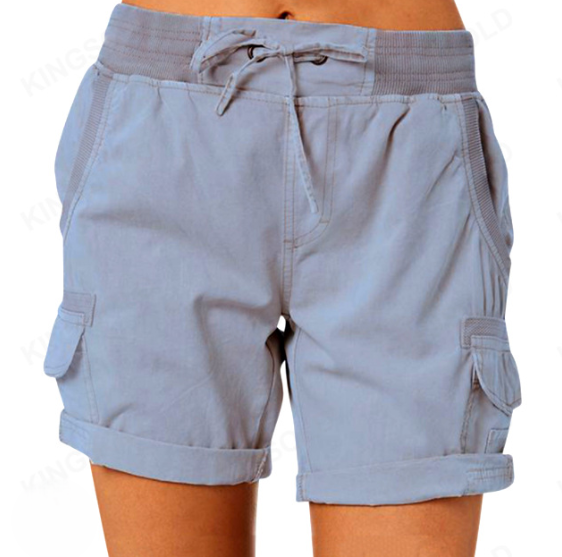 Alsidige komfortshorts til kvinder med høj talje, velegnede til sommerens aktiviteter.