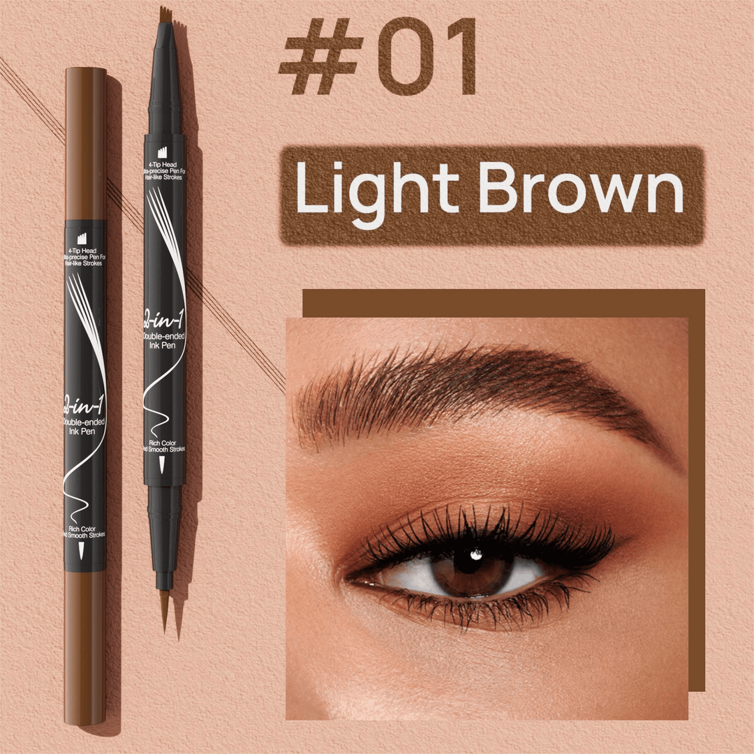 Brynblyant i flere nuancer, BrowLuxe giver naturlige og smudsafvisende bryn hver dag.