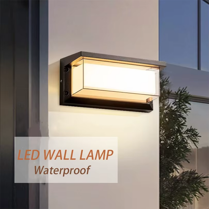 Sikkerhedslys: LED sensorlampe til udendørs brug. Oplys din have, balkon eller terrasse med smart bevægelsesdetektion.