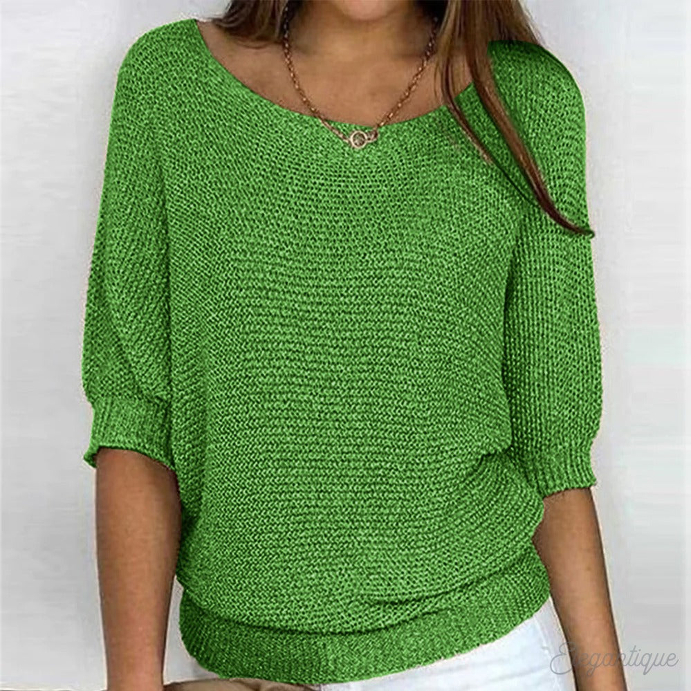 Stilfuld damesommertrøje i farverigt design. Perfekt til en moderne og afslappet hverdagslook.