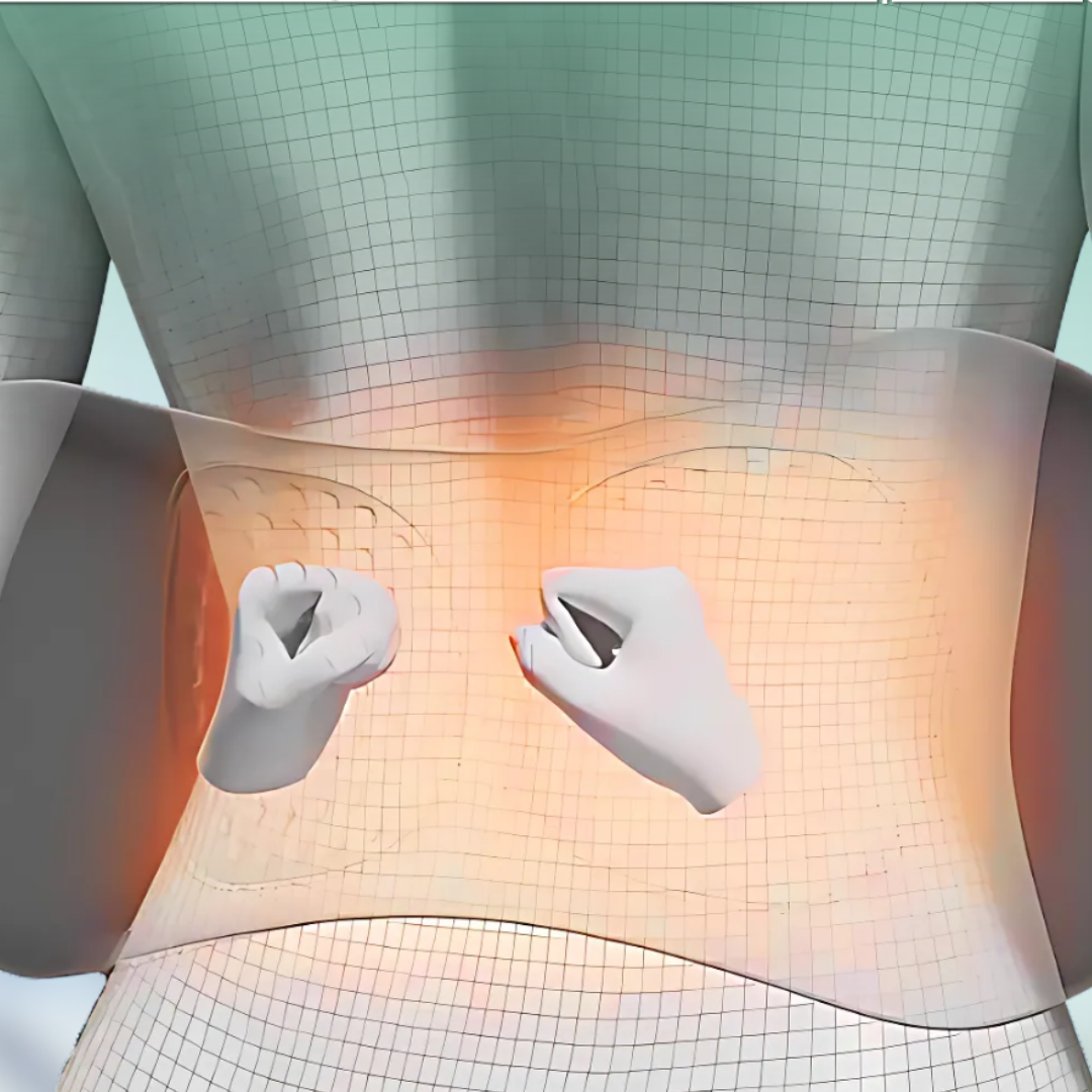 Nyd komfortabel rygsmerte- & iskiasbehandling derhjemme med LindPude, varme og vibrationsmassage.