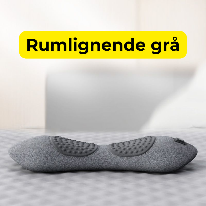LindPude med varmeterapi & vibrationsmassage til smertelindring af rygsmerter og iskias. Rygterapi hjemme.